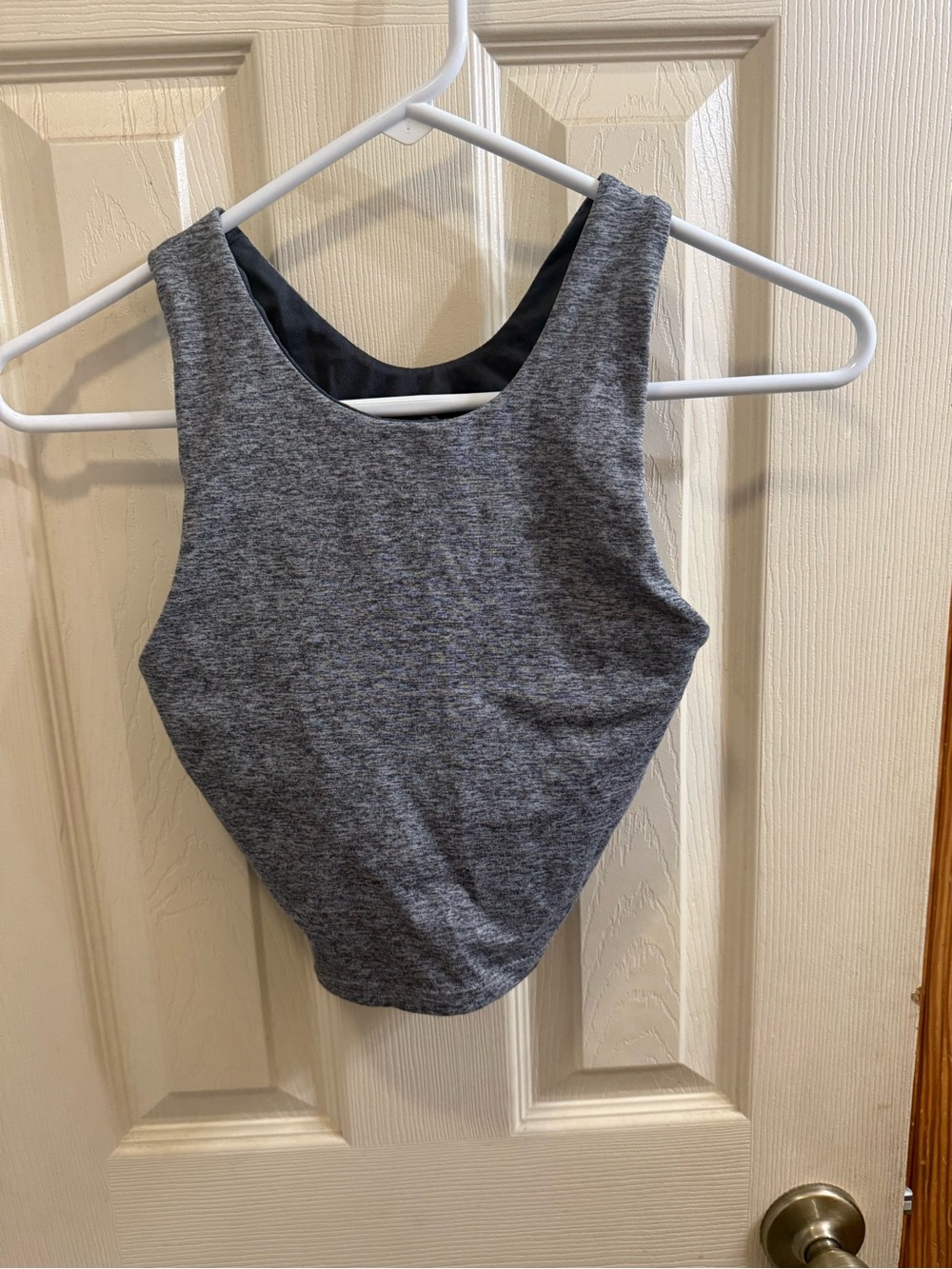 Kyodan Heather Gray Racerback Sports Bra